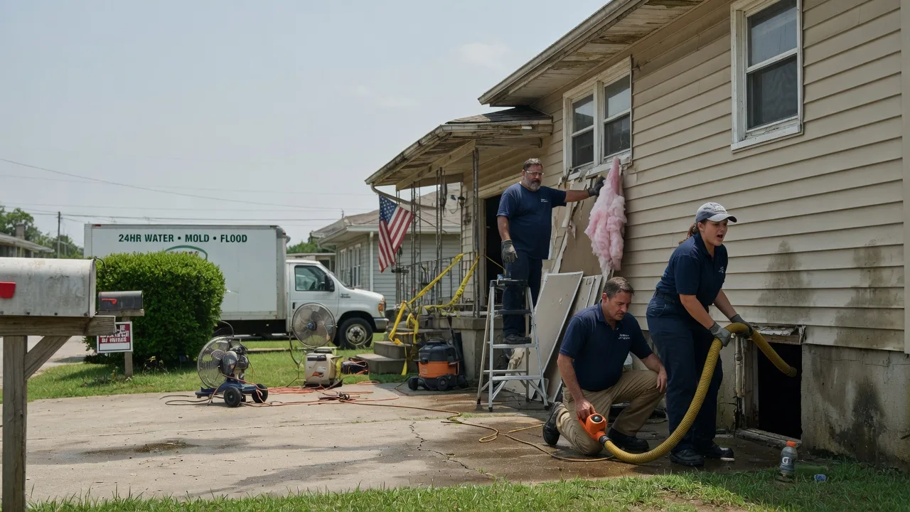 Water Damage Repair in Edgewood, IL near me